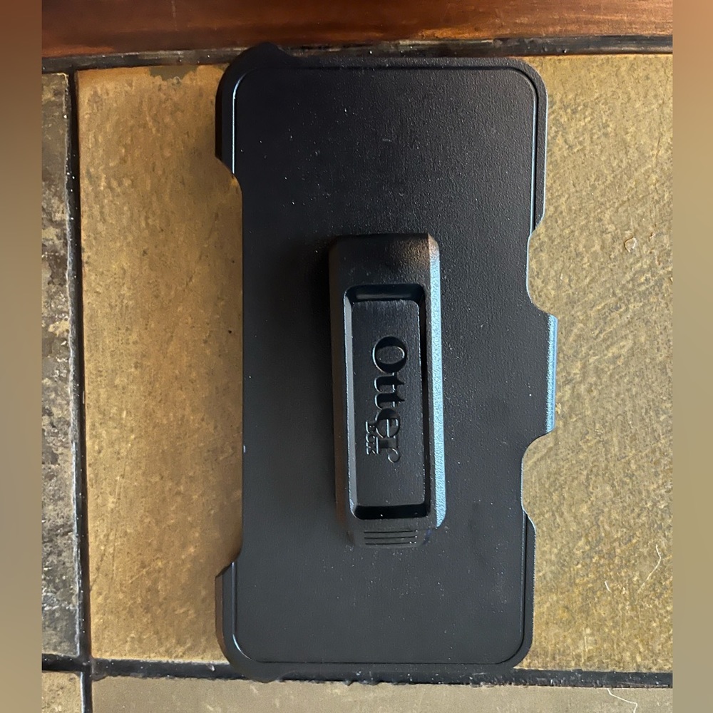 OtterBox Defender Black Belt Clip Holster For Apple iPhone 6 Plus 7 Plus